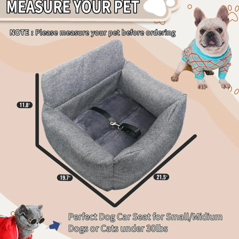 Dog Car Seat Booster for Small dog